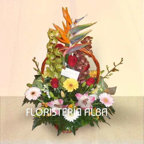 CESTA DE FLOR 
